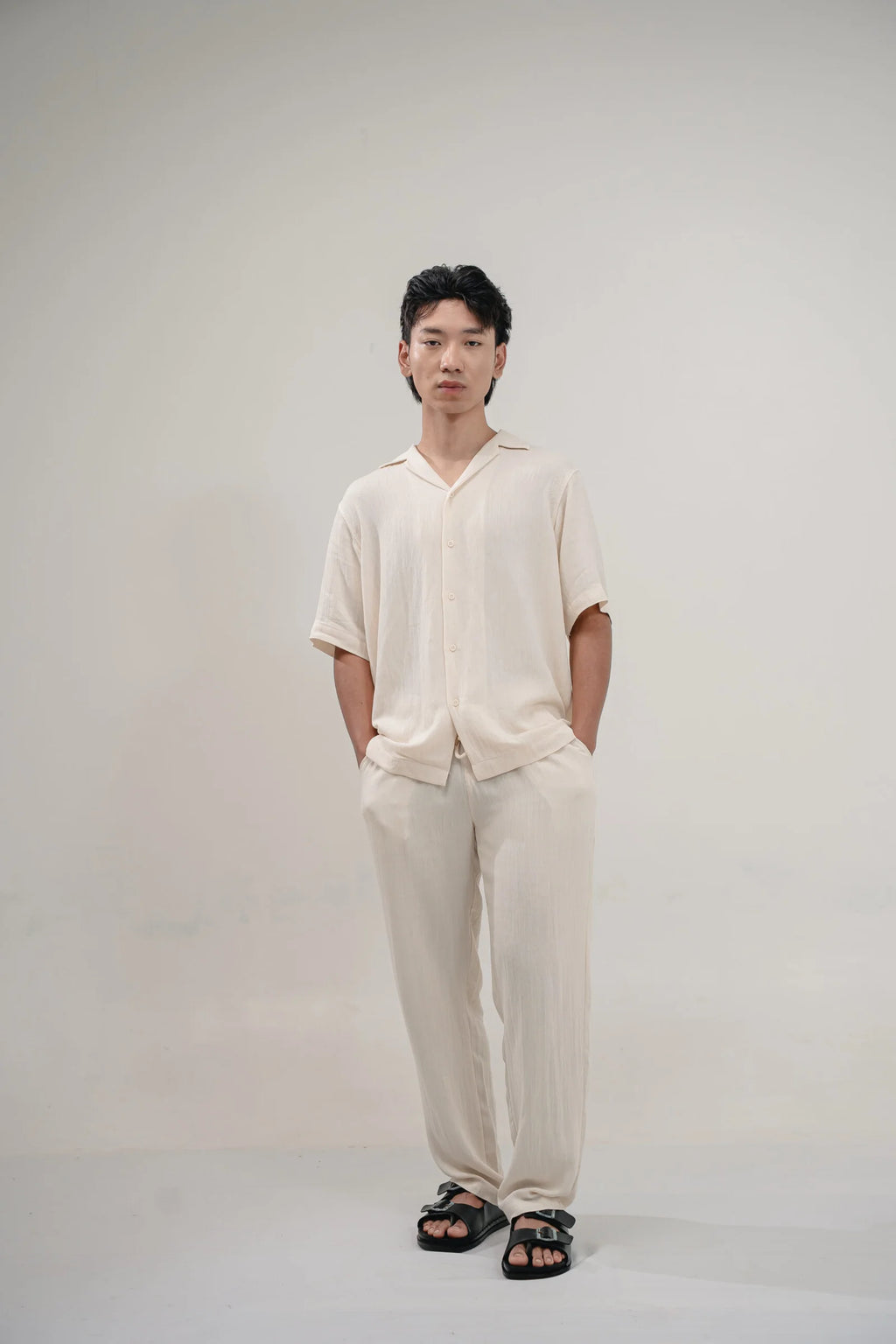 Ivory Linen Co-Ord Set