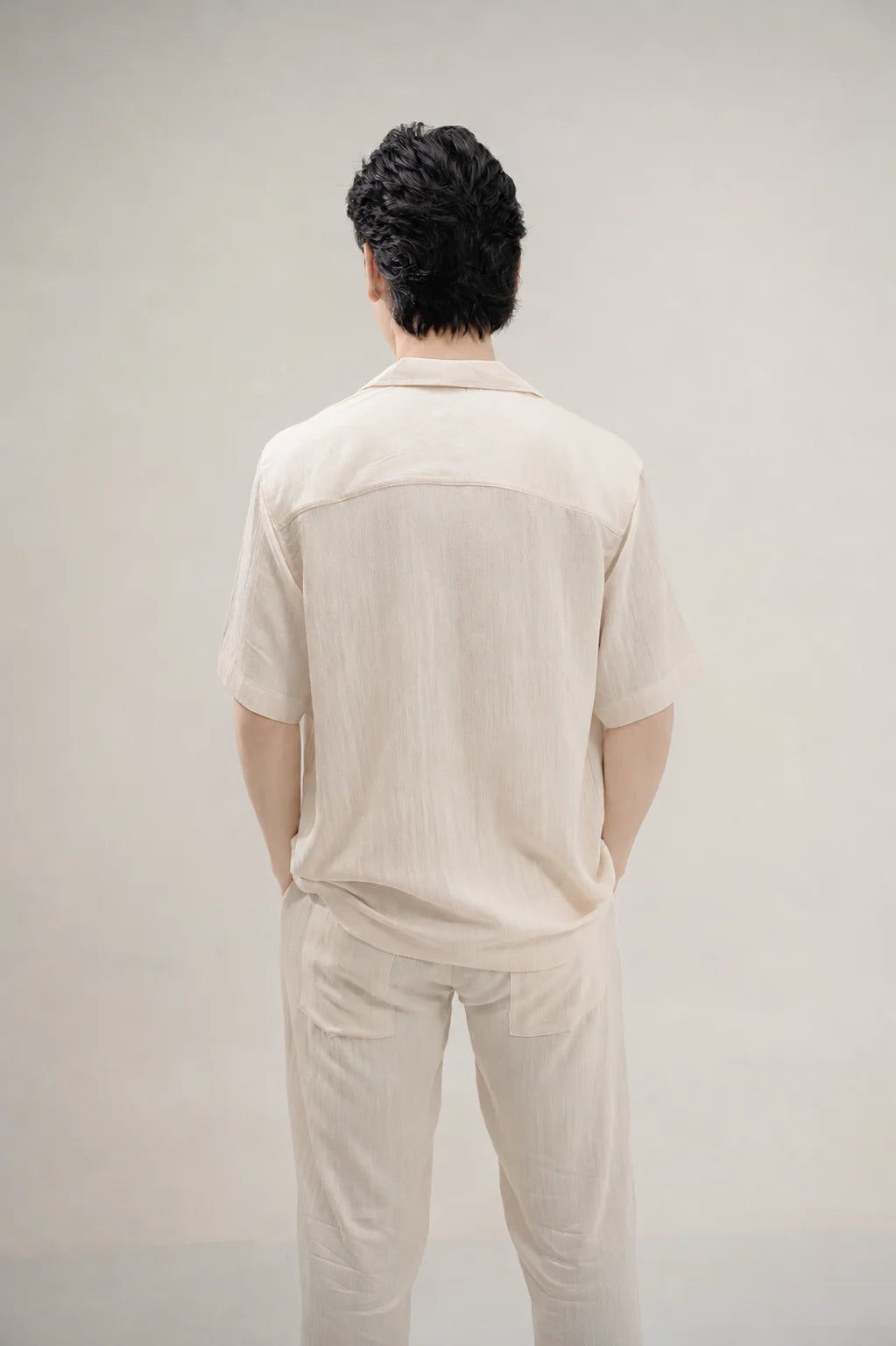 Ivory Linen Co-Ord Set